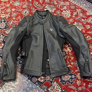Black Leather Motorcycle Jacket